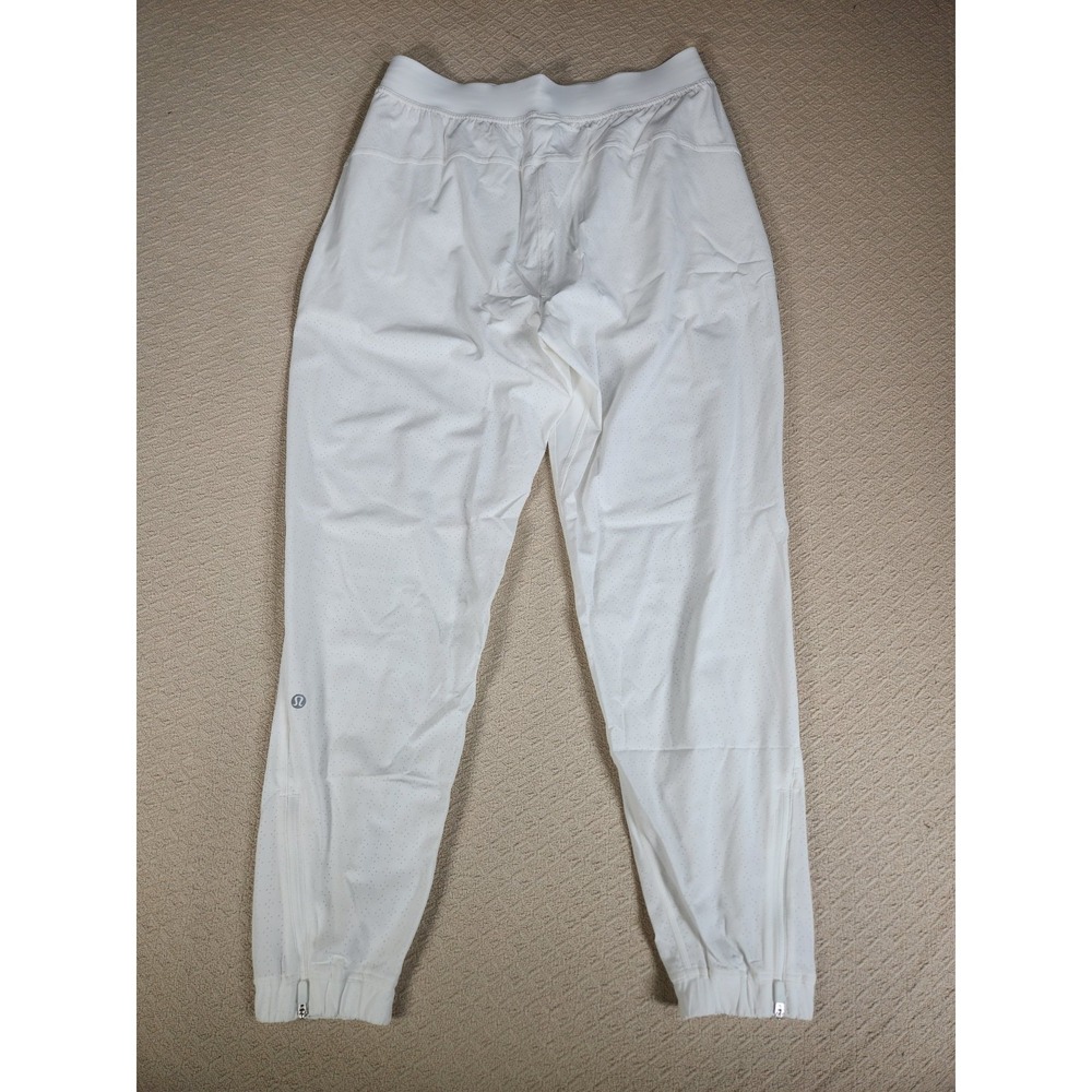 Lululemon Adapted State Perforated HR Jogger Joggers Women's Size 8 White - Picture 5 of 7